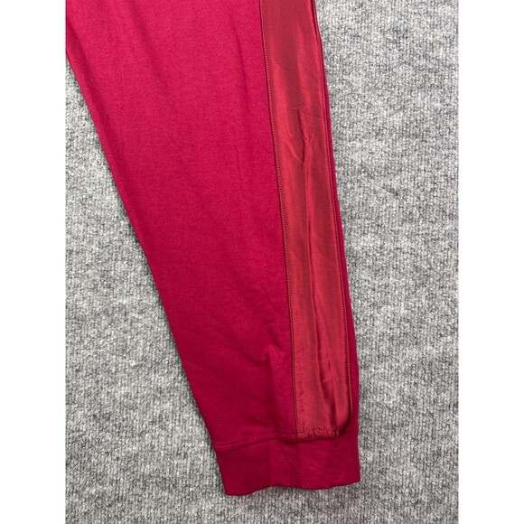 Chico’s Zenergy Women’s Size 4 20/22 Comfort Waist Red Jogger Pants Satin Trim - Picture 7 of 11